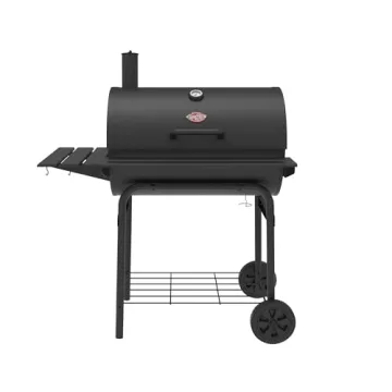 Char-Griller E2827 Pro Deluxe Charcoal Grill - Premium Backyard Cooking