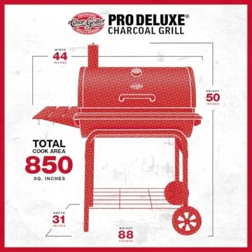 Char-Griller E2827 Pro Deluxe Charcoal Grill Review