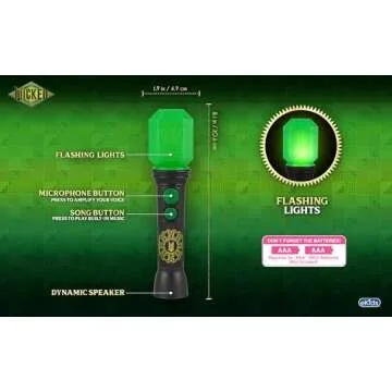 eKids Wicked Microphone Toy with Lights and Music