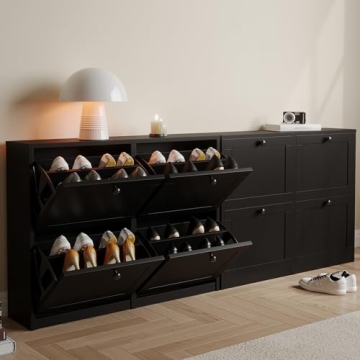 VOWNER Shoe Cabinet - Stylish Entryway Storage Solution