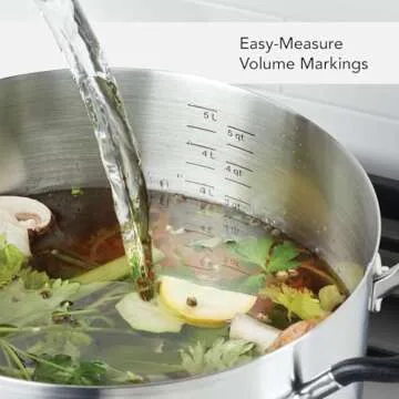 KitchenAid 10-Piece Stainless Steel Cookware Set for All