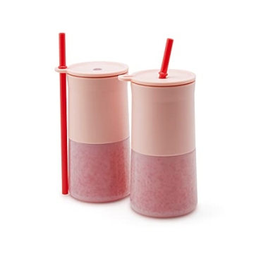 Rabbit Frozen Cocktail Silicone Tumbler, Set of 2, Pink