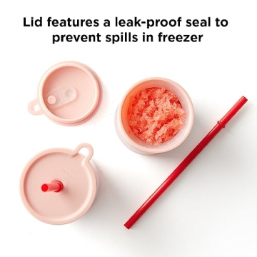 Rabbit Frozen Cocktail Silicone Tumbler, Set of 2, Pink