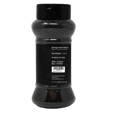 Naturevibe Botanicals Organic Black Sesame Seed (5.64oz)