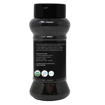 Naturevibe Botanicals Organic Black Sesame Seed (5.64oz)