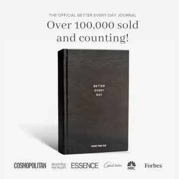 INSIDE THEN OUT Better Every Day Journal - Guided Daily Journal With 365 Pre-Dated Prompts for Self ...