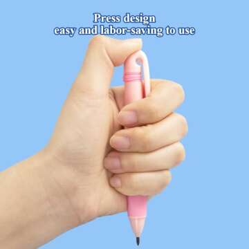 M&G Mechanical Pencil Set, 2mm Mechanical Pencil, With Eraser Refill and Sharpener, School Supplies, Drawing Pencils, Sketching Pencils，Aesthetic Mechanical Pencils for Writing (Pink)