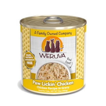 Weruva Classic Cat Food Paw Lickin’ Chicken in Gravy