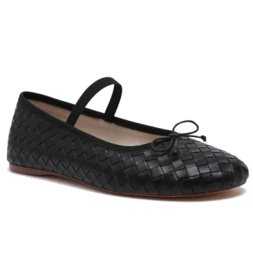 Stylish Riekhany Woven Ballet Flats for Comfort and Elegance