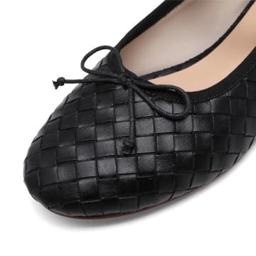 Stylish Riekhany Woven Ballet Flats for Comfort and Elegance