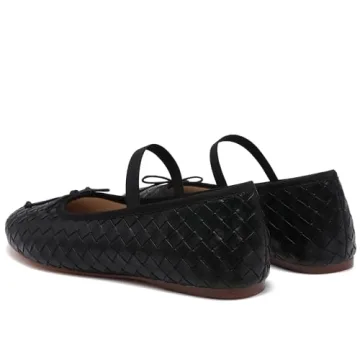 Stylish Riekhany Woven Ballet Flats for Comfort and Elegance