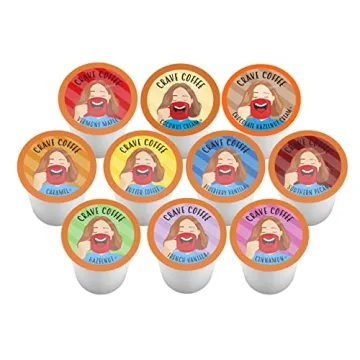 Flavored Coffee Pods Sampler for 2.0 K-Cup Brewers