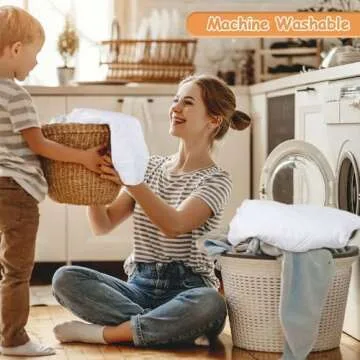 Yoofoss Waterproof Mini Crib Mattress Protector 2 Pack