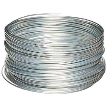 OOK 50141 12 Gauge Steel Galvanized Wire, 100 ft., 2-Pack