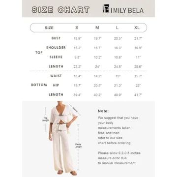 Imily Bela Women's Summer 2 Piece Swimsuit Cover up Crochet Knit Cardigan Tops Long Pants Set Bathing Suit Beach Outfit Light Pink