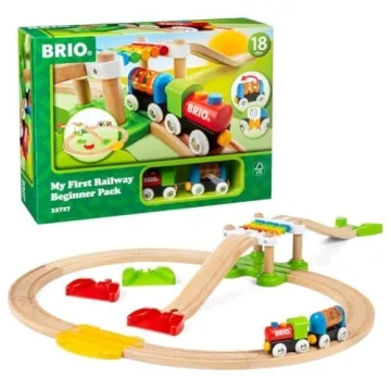 BRIO My First Railway Beginner Pack Wooden Toy Train Set