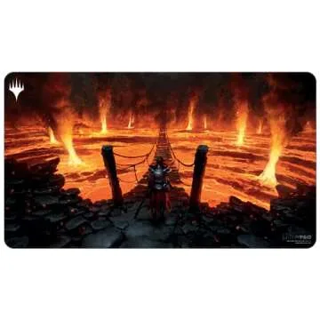 Ultra Pro - Wilds of Eldraine Playmat Virtue of Courage for Magic: The Gathering, MTG Card Playmat, ...