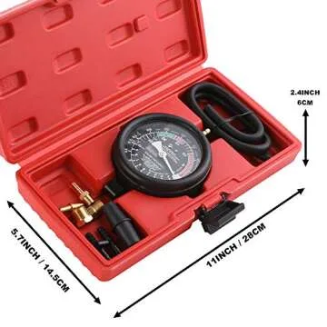 Hromee Fuel Pump Vacuum Tester Gauge Tool Kit