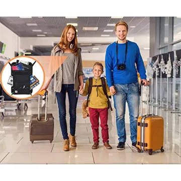 RFID Blocking Neck Wallet - Secure Travel Pouch for All