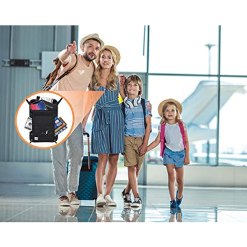 RFID Blocking Neck Wallet - Secure Travel Pouch for All