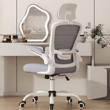 Mimoglad Office Chair - Ergonomic Desk Chair with Adjustable Lumbar Support and Headrest, Swivel Tas...