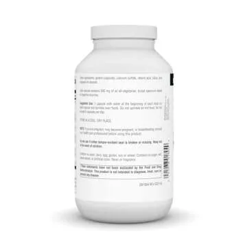 Source Naturals Essential Enzymes 500mg, Bio-Aligned Multiple Enzyme Supplement Herbal Defense for Digestion, Gas, Constipation & Bloating Relief - Digestive Aid* - 360 Capsules, 360 Servings