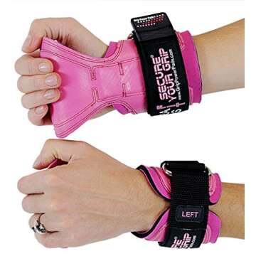 Women's Cobra Grips in Stylish Pink for Lifting Support