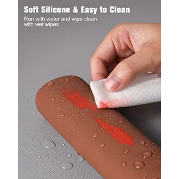 FERYES Travel Makeup Brush Holder with Magnetic Closure