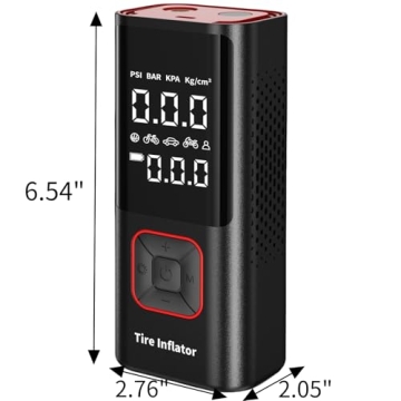 Powools Cordless Tire Inflator - 150PSI Compact Pump