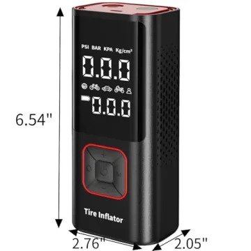 Powools Cordless Tire Inflator - 150PSI Compact Pump