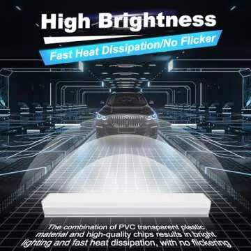 FERUERW Hexagon Garage Lights, High Brightness 168W 6500K 18480Lumens Honeycomb Hexagon Led Garage Light 5 Grid for Garage, Auto Beauty Shop, Car Detailing Shop, Workshop