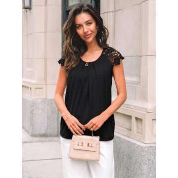 AUTOMET Womens Casual Dressy Tops for Summer 2025 - Stylish, Comfortable & Versatile