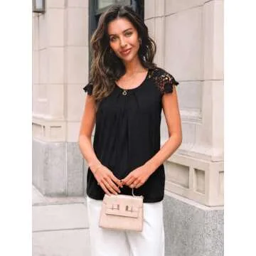 AUTOMET Womens Casual Dressy Tops for Summer 2025 - Stylish, Comfortable & Versatile