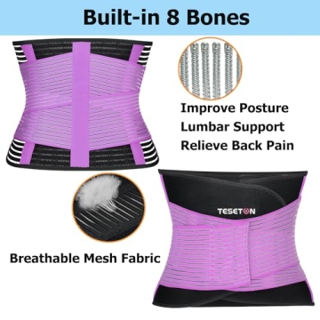 TESETON Back Support Brace - Effective Pain Relief for All