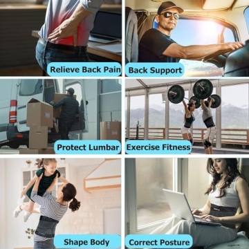 TESETON Back Support Brace - Effective Pain Relief for All