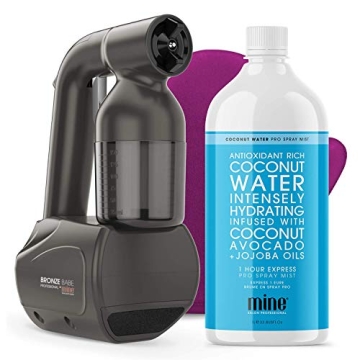 MineTan Spray Tanning Machine | Professional Spray Tan Kit - Light, High Volume, Portable Spray Gun ...