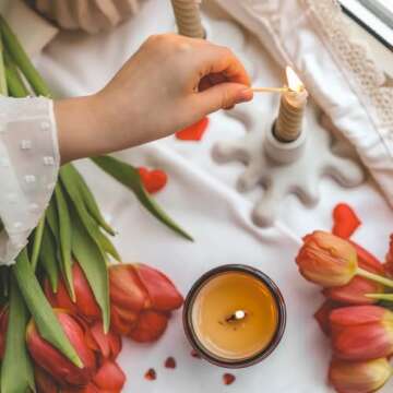 Elegant Light-Mocha Spiral Taper Candles for Events