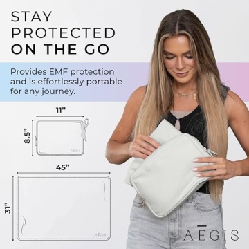 Aegis Faraday Blanket - Stylish EMF Protection for Travel