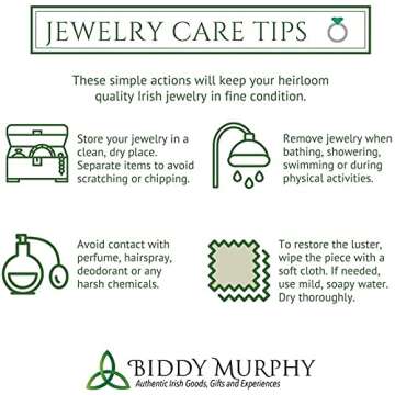 Biddy Murphy Women's Claddagh Maids Ring - Classic Sterling Silver