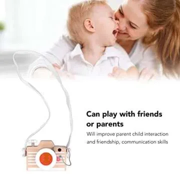 Mini Wooden Camera for Kids - Fun Learning Toy