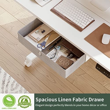 Ergonomic FEZIBO Electric Standing Desk 48 x 24 inches