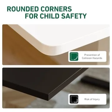 Ergonomic FEZIBO Electric Standing Desk 48 x 24 inches