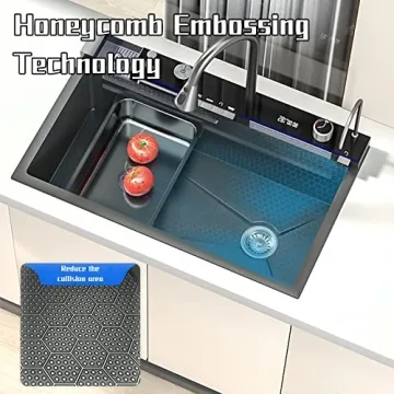 Premium Digital Display Stainless Steel Kitchen Sink