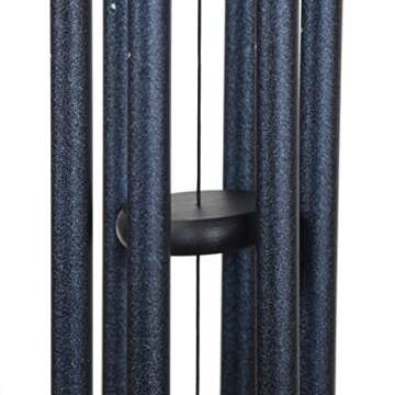 Corinthian Bells by Wind River – 30 inch Midnight Blue Wind Chime for Patio, Backyard, Garden, and Outdoor Decor (Aluminum Chime) Made in The USA