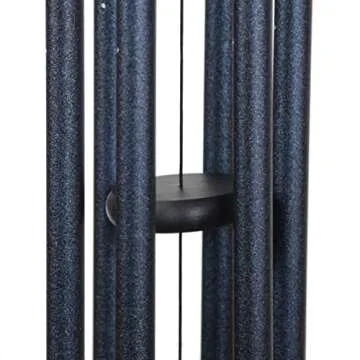 Corinthian Bells by Wind River – 30 inch Midnight Blue Wind Chime for Patio, Backyard, Garden, and Outdoor Decor (Aluminum Chime) Made in The USA