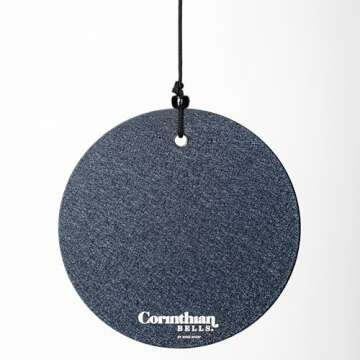 Corinthian Bells by Wind River – 30 inch Midnight Blue Wind Chime for Patio, Backyard, Garden, and Outdoor Decor (Aluminum Chime) Made in The USA