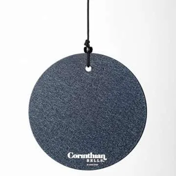 Corinthian Bells by Wind River – 30 inch Midnight Blue Wind Chime for Patio, Backyard, Garden, and Outdoor Decor (Aluminum Chime) Made in The USA