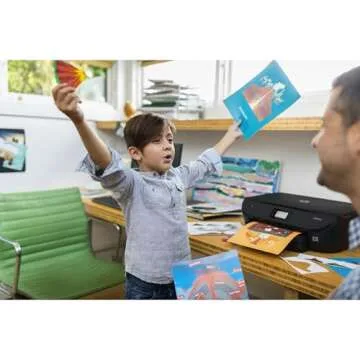 HP Premium Plus Photo Paper, Satin Finish, 8.5x11 in, 50 Sheets