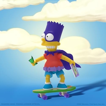 Super7 Bartman Action Figure - Collectible from The Simpsons