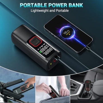 UABRLA Tire Inflator Portable 20000mAh Air Compressor